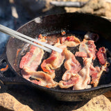 ChefBee Kitchen Cooking Tongs Tweezers - 2PCS 12" Stainless Steel Kitchen Utensils, Metal Fine Tweezers Tongs with Precision Serrated Tips for Chef, Serving Food, Grill, Culinary, Pasta, Salad, BBQ CHEFBEE