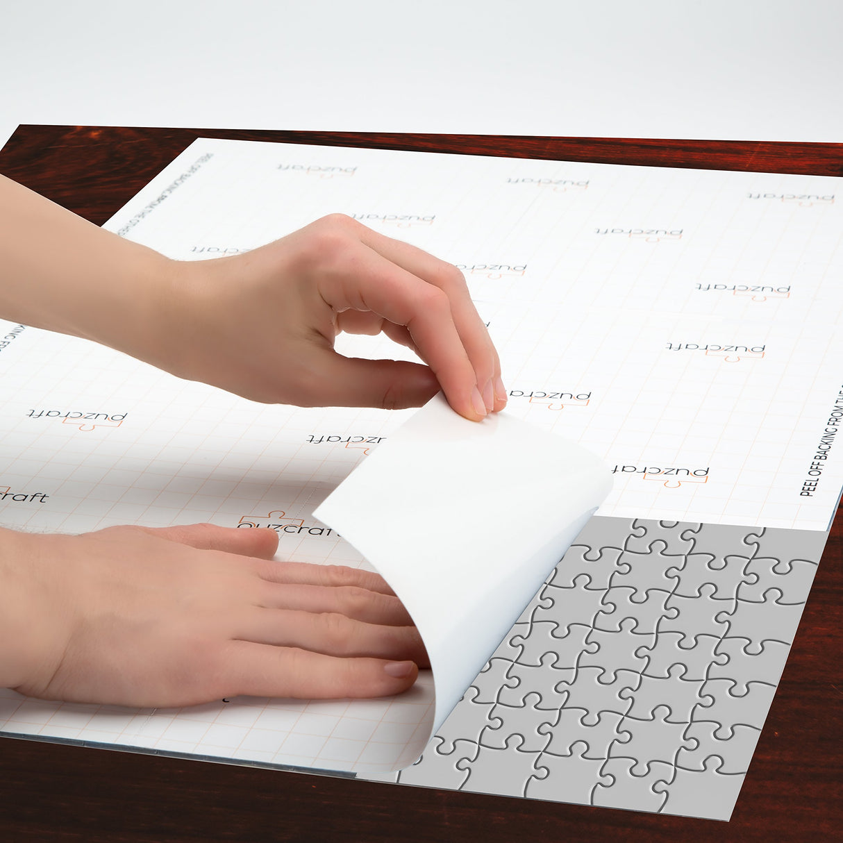 Puzcraft Puzzle Saver Adhesive Sheets (24 Sheets) Easiest Alternative to Messy Puzzle Glue Puzcraft