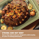 BETTERBEAUTY Nonstick Bakeware Set 10 Pcs, Professional Kitchen Bicolor Baking Pans Set with Cookie Sheets, Muffin Pan, Loaf Pan, Cake Pan and Cooling Rack, Dishwasher Safe, 0.8mm Thick, Heavy Duty BETTERBEAUTY