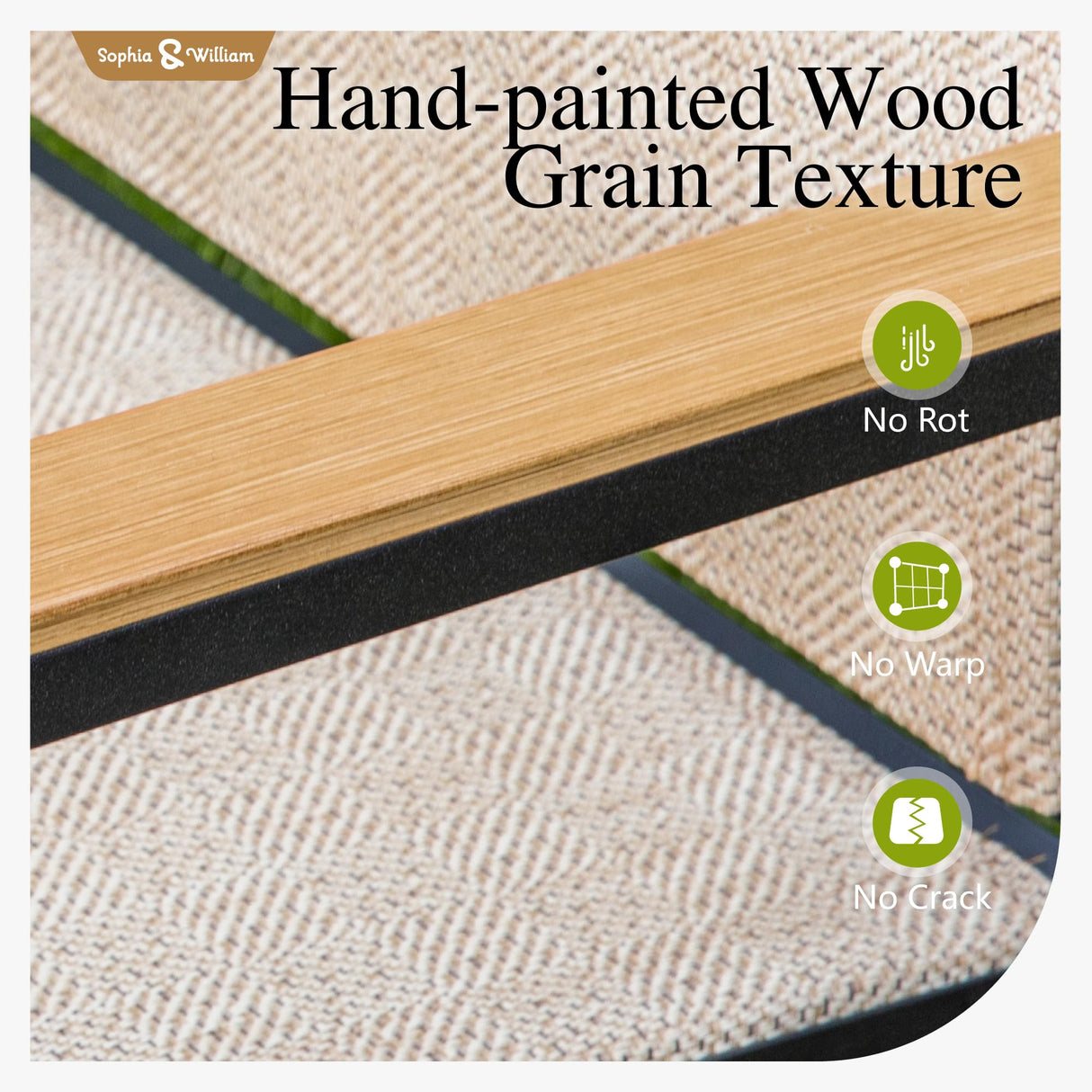 Sophia & William Patio Dining Set 9 Pieces, Patio Table and Chairs Set for 8, 83"x 39" Large Rectangular Metal Dining Table and 8 x Lightweight Aluminum Stackable Chairs (Beige) Sophia & William