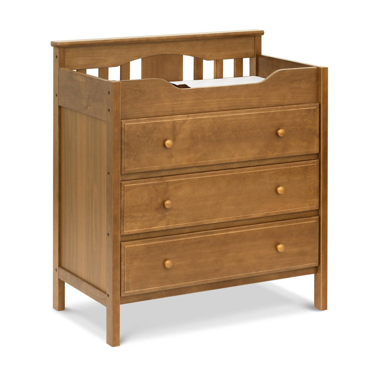Davinci Jayden 3-Drawer Changer Dresser in Chestnut, GREENGUARD Gold and FSC® Certified DaVinci