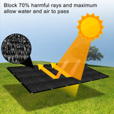 SUNNY GUARD 70% Shade Cloth, 20x20ft Mesh Tarp with Grommets, Shade Tarp for Garden, Plant, Canopy, Patio, Greenhouse, Pergola,Black SUNNY GUARD