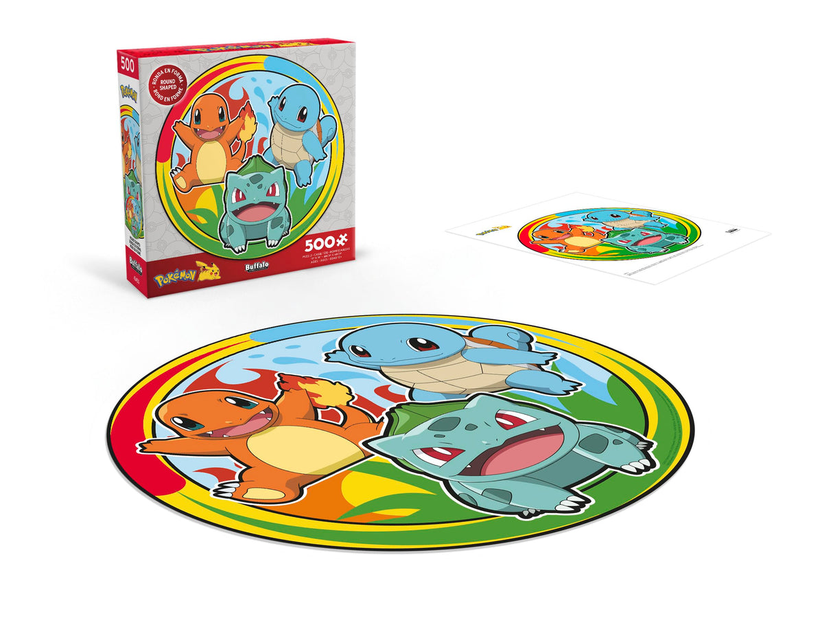 Buffalo Games - Kanto Badge - 500 Piece Round Jigsaw Puzzle Buffalo Games