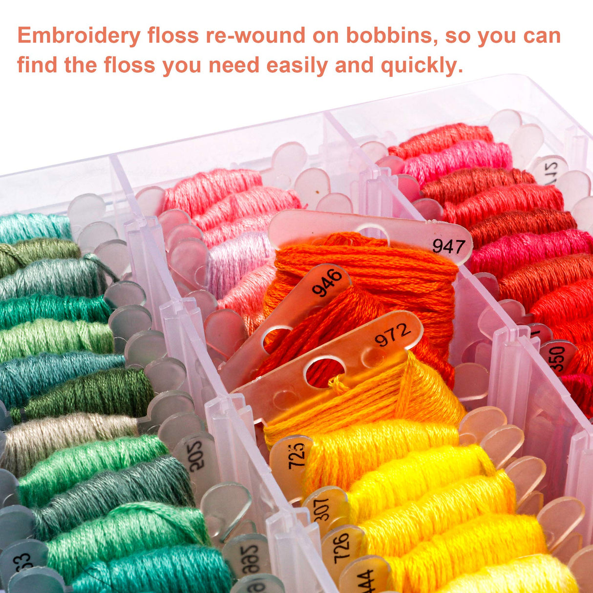INSCRAFT Embroidery Floss Kit, 364 Pack Embroidery Cross Stitch Kit with 200 Colors Friendship Bracelets Floss and Cross Stitch Tools for Embroidery and Friendship Bracelet String Make INSCRAFT