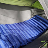 Rivenlo Camping Hammock Tent with Mosquito Net & RainFly, 3 in 1 Waterproof Lightweight Portable Sleeping Hammock Bug Backpacker Travel Outdoor Gear with Tree Strap Swing, for Hiking Patio Expedition Rivenlo