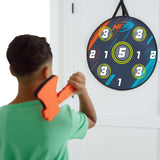 NERF Lumberjack Toss Axe Throw - Back-of-Door Axe Tossing Target with 2 Foam Axes - Great for Game Rooms or Kids Bedrooms EastPoint Sports