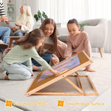 Pulchra 1500PCS Wooden Jigsaw Puzzle Board with Adjustable Bracket Portable Puzzle Table | Puzzle Organizer Boards Storage Accessories for Adults Pulchra