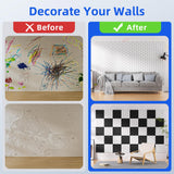 12 Pack Acoustic Panels with Self Adhesive, 12" X 12" X 0.4" High Density Sound Proof Foam Panels for Walls, Soundproof Wall Panels, Brick Sound Absorbing Panels for Home Studio Office Decor - White NEPIS