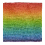 2 Skeins Rainbow Soft Yarn 100% Wool Gradient Multi Color Yarn for Crocheting Knit Total Length 180m×2(196yds×2,50g×2)-11 NICEEC