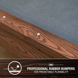 EastPoint Sports Dunhill 87-Inch Rustic Pool Table - 8 Ball Game with Accessories for Billiards & Indoor Games in Rec Room, Basement or Family Room EastPoint Sports