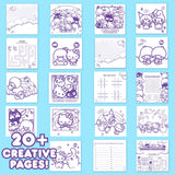 Hello Kitty and Friends Café Sketchbook, 20-Page Hello Kitty Notebook & Pen, Cute Classroom Supplies, Coloring Book, Hello Kitty School Supplies, Kawaii School Supplies, Sanrio Stationery Horizon Group USA