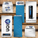 OION Technologies B-1000 Permanent Filter Ionic Air Purifier Pro Ionizer with UV-C, New (Black) OION Technologies