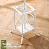 Yoobure Coat Rack Freestanding, Coat Tree with Umbrella Holder, Metal Coat Rack Stand with 12 Hooks, Modern Coat Hanger Stand for Entryway, Purse Rack Hat Rack Stand for Living Room Bedroom Office Yoobure