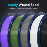 SUNLU PLA Plus Filament 1.75mm Black 1KG, Neatly Wound 3D Printer Filament 1.75mm, PLA+ 1000g, Dimensional Accuracy +/- 0.02 mm, Fit Most FDM 3D Printers, 1kg Spool (2.2lbs), Black SUNLU