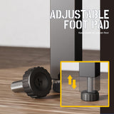 astimey 70x78 “ Triple 6 Tier Book Shelf, Industrial Large Bookcase with Storage Cabinet, Tall Bookshelf with 16 Open Display Shelves Metal Frame Furniture for Living Room Bedroom Home Office Black astimey