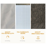 Outsunny 10' x 10' Hardtop Gazebo Canopy with Polycarbonate Roof, Aluminum Frame, Permanent Pavilion Outdoor Gazebo with Netting, for Patio, Garden, Backyard, Deck, Lawn, Gray Outsunny