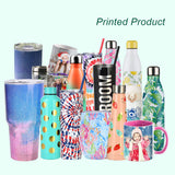 8x12 Inch Sublimation Shrink Wrap Sleeves, 60 Pcs White Sublimation Shrink Wrap for Tumblers, Mugs, Cups and More rebucas