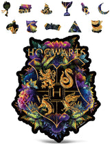 Crafthub Harry Potter Wooden Puzzles for Adults – A3 Size with 201 Pieces Wood Puzzles – Fine Oddities – Jigsaw Puzzles with Unique Shapes – 10.8" x 13" CRAFTHUB