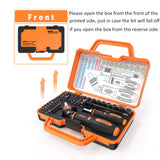 Precision Ratchet Screwdriver Set, JAKEMY 69 in 1 Household Screwdriver Home Repair Tool Kit, Disassemble Magnetic Rotating Ratchet Screwdriver Kit for Furniture/Car/Computer/Electronics Maintenance JAKEMY