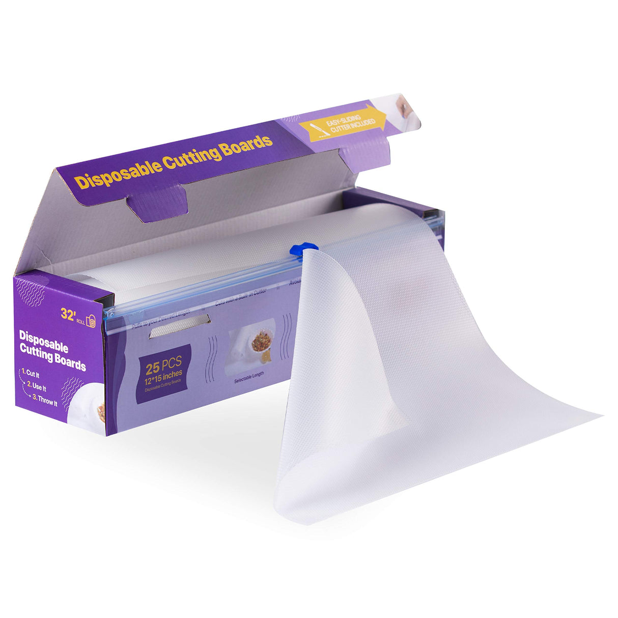 Disposable Plastic Cutting Board Sheets for BBQ & Camping – Large Flexible Chopping Boards – Cutting Mats for Kitchen and Outdoor 32' OutFormal