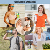 Sublimation Tumblers bulk 20 OZ Skinny Stainless Steel Double Wall Insulated Straight Sublimation Cups 16 Pack Blanks White Tumbler with Lid,Straw,Heat Resistant Tape&Shrink Sleeves,Individually Boxed Dmsky