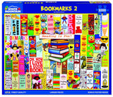 White Mountain Puzzles - Bookmarks 2-1000 Piece Jigsaw Puzzle White Mountain