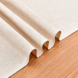 Farmhouse Rustic Table Runner Neutral Faux Linen Table Runners Water Resistant Short Table Runner 36 inches for Living Room Dresser Bedroom Kitchen Dining Party 13x36 Inch Nacuci