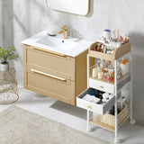 Makeup Organizer, Floor Skincare Organizers, Make Up Organizers and Storage with Drawers, Vanity Organizer Cosmetics Display Cases Holder for Skin Care Nail Polish Perfume Makeup brush Hair Tool SOLIMINTR