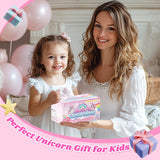 2 Pack Unicorn Cloud Slime Kit, Kids Slime, Toys for Ages 6-8 8-13 Girls and Boys, Party Favors Girl Birthday Gifts for 4 5 7 9 10 11 12 Year Old Cute Stuff Stocking Stuffers Keemanman