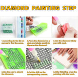 JYXSJYYD 5D DIY Tiger Diamond Art Kits for Adults,Purple Tiger Diamond Paintings Kits for Beginners,Paint by Diamonds Dot Full Drill Gem Art Crafts,Home Wall Decoration 13.8x13.8 Inches JYXSJYYD