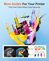 E-Z Ink Pro LC103 LC103XL Compatible Ink Cartridge Replacement for Brother LC103 XL LC101 LC 103 Ink Cartridges Compatible with MFC-J870DW MFC-J475DW MFC-J6920DW MFC-J6520DW (10 Pack, 4B2C2M2Y) E-Z Ink Pro