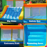 YARD Bounce House, Inflatable Bounce House with Slide for Kids 5-12, Bouncy House with Blower for Outdoor Backyard/Indoor, 12ft x 9ft x 8ft Bouncy Castle, Jump House for Adult Toddlers Kids Party YARD