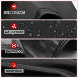 vchin 58 Inch Grill Cover for Weber 7130 Genesis II 3 Burner, LX 300 Series Grills, Genesis 300, Waterproof, Windproof, UV and Fade Resistant Cover(58L x 25D x 44.5H) vchin