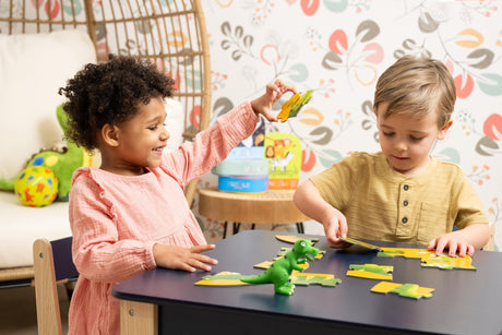 Crocodile Creek 12-Piece Mini Jigsaw Puzzle - Fun Floor Puzzles for Kids Ages 2-4 and Up - Heavy-Duty Shaped Box for Storage - Sweet Unicorn - 12" x 9" Finished Crocodile Creek