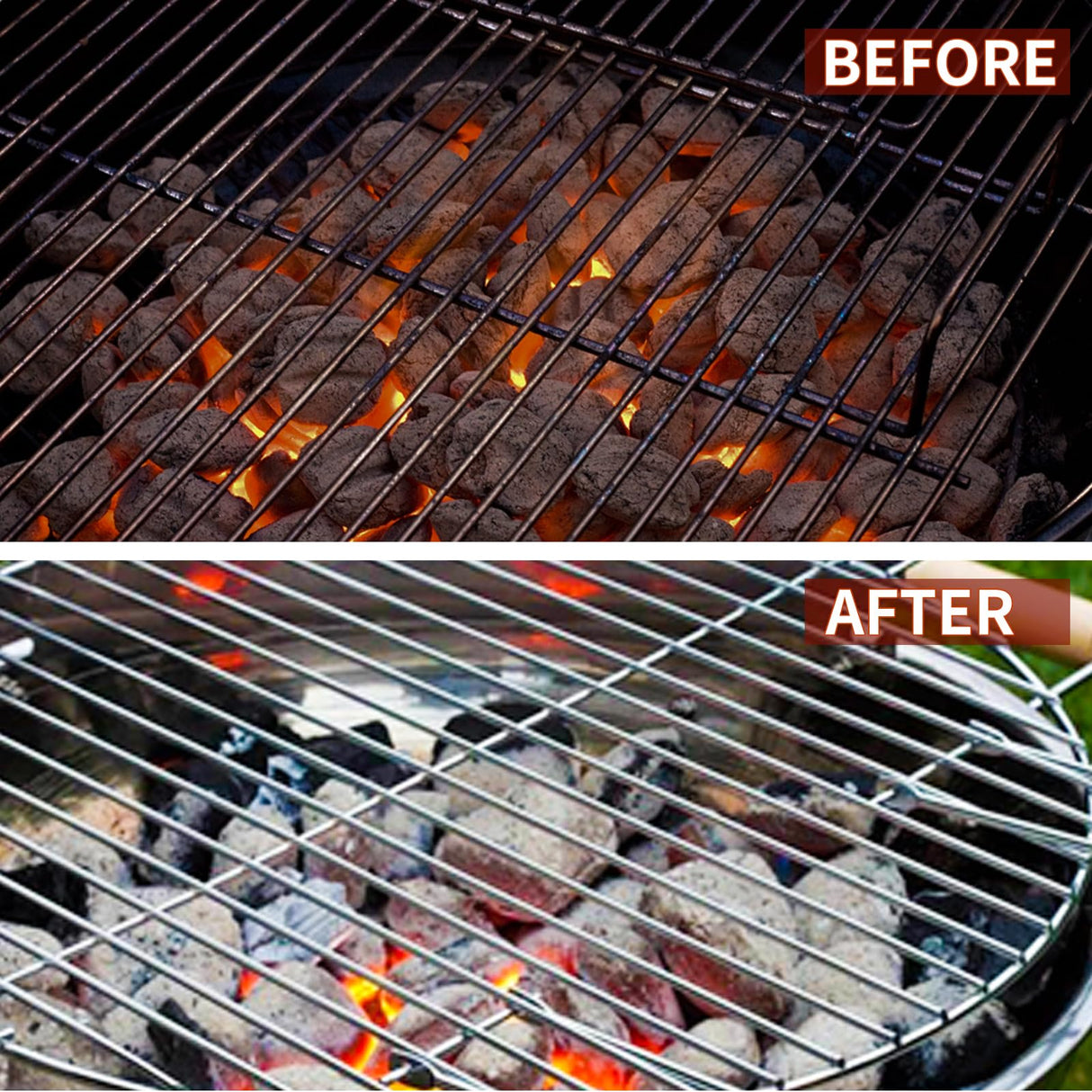 Nylon Grill Brush No Wire Bristle Barbecue Brush Grill Cleaning Kit Safe Grill Scraper Brush for Outdoor Grill Cleaner with Hole BBQ Brush Accessories Clean Cool Grates Gift for Men/Dad 3 PCS Novaspark