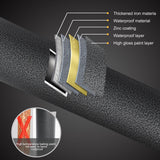 MASTERCANOPY Outdoor Garden Gazebo for Patios with Stable Steel Frame(11x11, Dark Gray) MASTERCANOPY