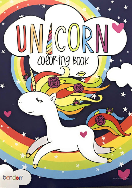 Bendon Unicorn Coloring Book (for All Ages - 48 Magical Pages to Color!) Bendon