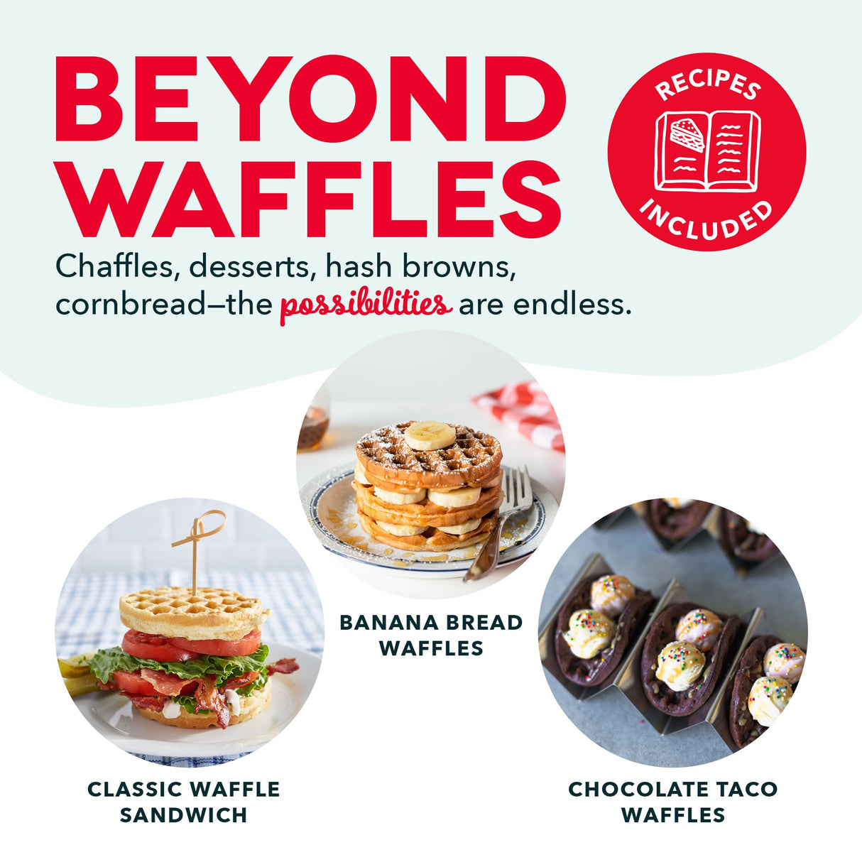 DASH Mini Waffle Maker - 4” Waffle Mold, Nonstick Waffle Iron with Quick Heat-Up, PTFE Nonstick Surface - Perfect Mini Waffle Maker for Kids and Families, Just Add Batter (Aqua) DASH