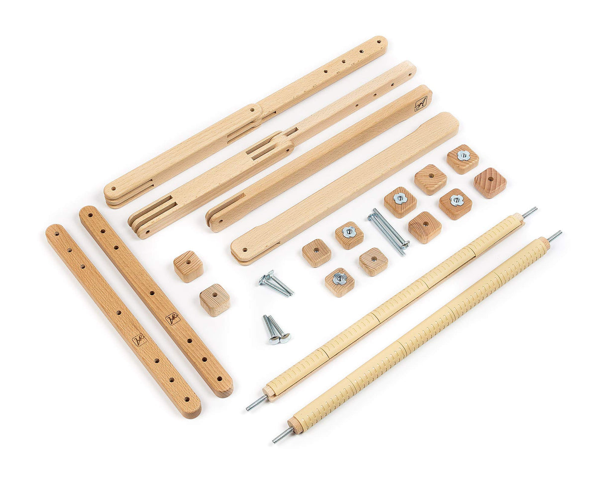 Needlework Table and Lap Hands-Free Stand with Adjustable Frame Made of Organic Beech Wood Tapestry Cross Stitch Embroidery Frame Holder (40х56 cm (15.7" x 22")) AllAboutEmbroideryUA