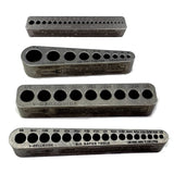 Big Gator Tools BGT V-4 Pack V-Drill Guide SAE + Number Hole Sizes 4pc Kit Big Gator Tools