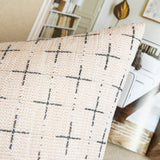 MIULEE Burlap Linen Decorative Throw Pillow Covers Pack of 2 Modern Farmhouse Pillowcases Rustic Woven Textured Cushion Cover for Sofa Couch Bed 20x20 Inch Greyish White MIULEE