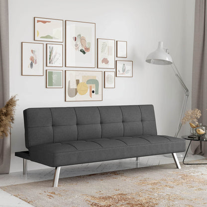 Serta Rane Convertible Sofa Bed, Charcoal