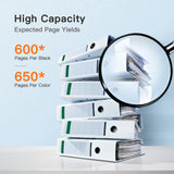 E-Z Ink (Remanufactured 273 Ink Cartridge Replacement for Epson 273xl T273XL to use with XP-520 XP-600 XP-610 XP-620 XP-800 XP-810 XP-820 (5 Pack-Black, Cyan, Magenta, Yellow, Photo Black) E-Z Ink