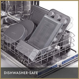 Calphalon 10-Piece Nonstick Bakeware Set, Includes Baking Sheet, Cookie Sheet, Cake Pans, Muffin Pan, and More, Dishwasher Safe, Silver Calphalon