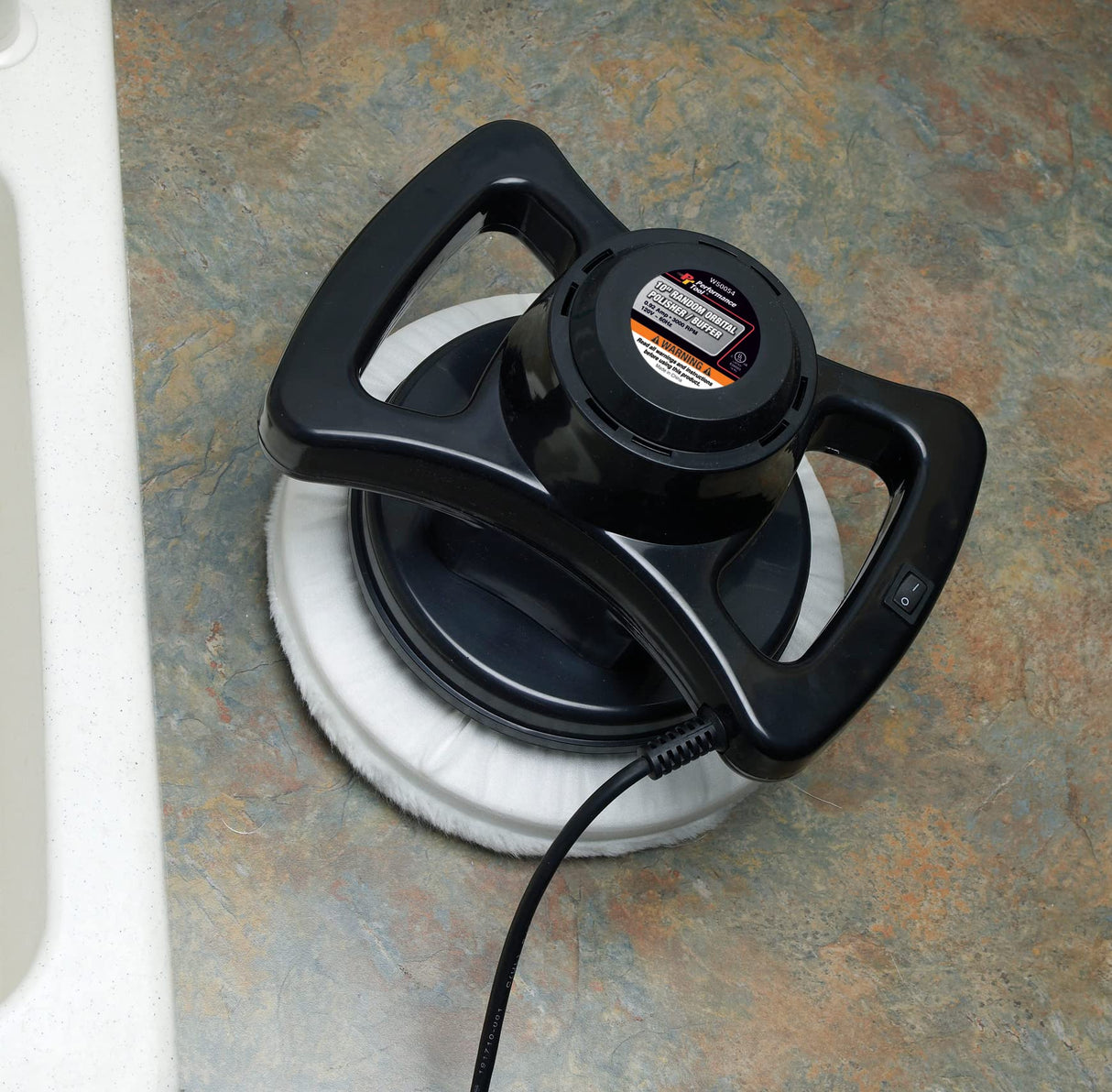 Performance Tool W50054 10-Inch Random Orbital Buffer/Polisher Performance Tool