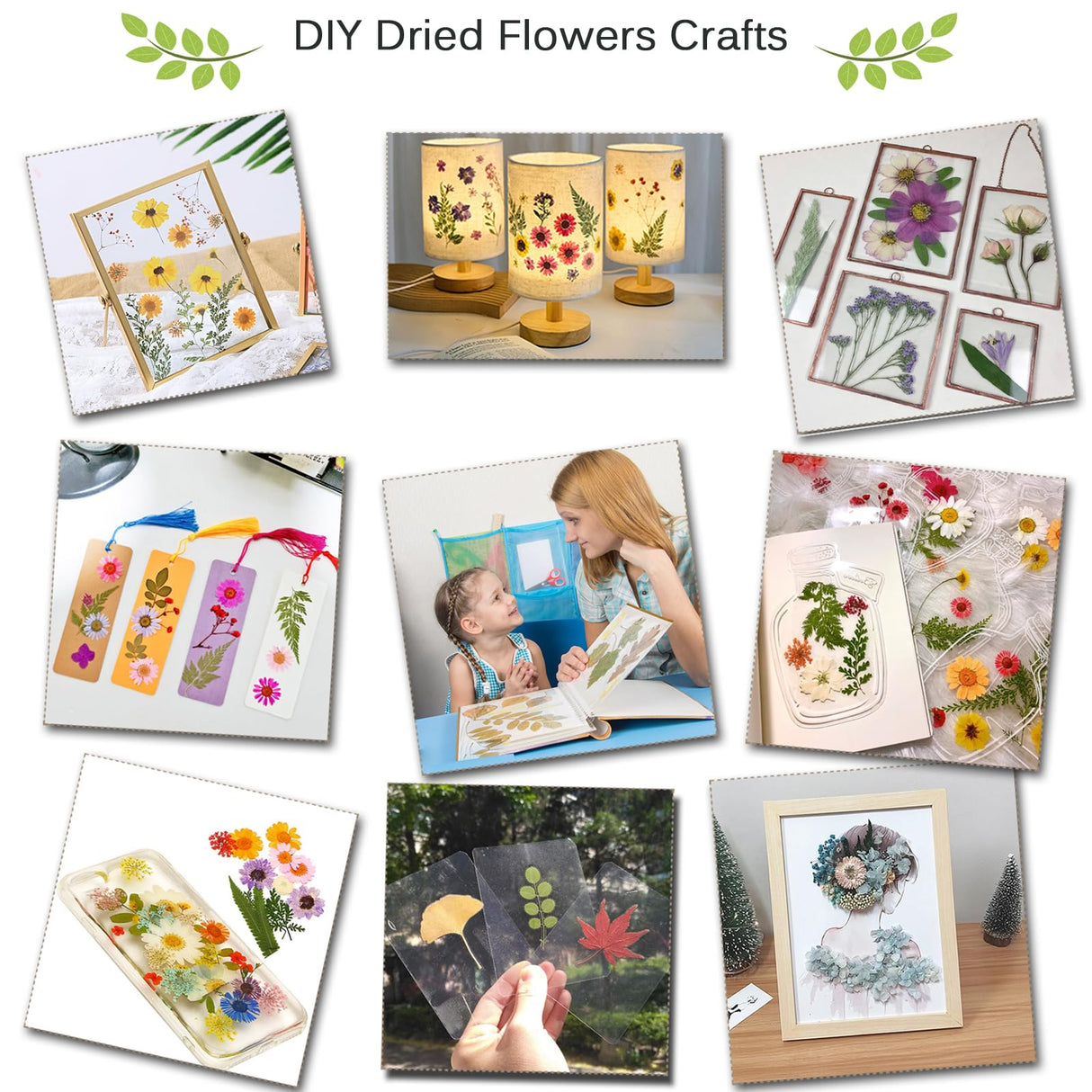 Rhykoka Large Flower Press Kit for Adults, 10 Layers 11.8 x 8.3 Inches DIY Wood Leaf Plant Press Kit, Great Gift for DIY Arts and Crafts Lovers (Light Beige) Rhykoka