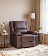 Power Lift Recliner Chair - Heat and Massage, Faux PU Electric Lift Recliner for Elderly & Mobility Impaired, Adjustable Back and Legs, Heavy Duty Lift Chair for Seniors GarveeHome