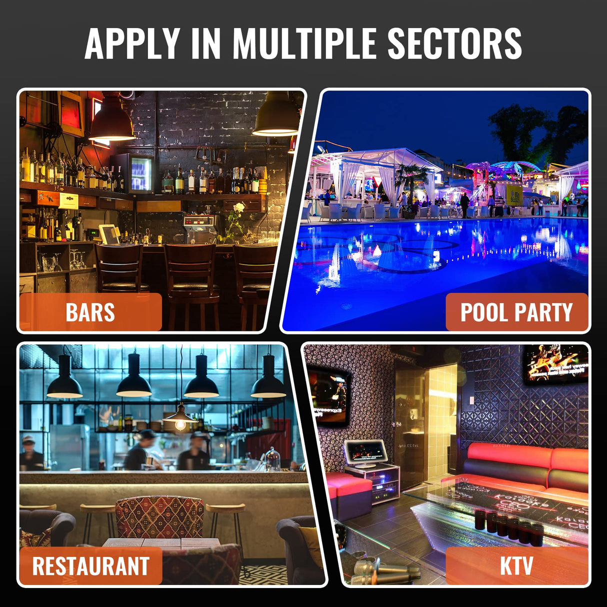 VEVOR LED Lighted Liquor Bottle Display Shelf, 3 Tiers 60 Inches, Supports USB, Illuminated Home Bar Shelf with RF Remote & App Control 7 Static Colors 1-4 H Timing, Acrylic Lighting Shelf VEVOR