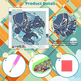 4 Pack Cartoon Diamond Art Kits for Kids-Arts and Crafts for Kids 4-6, 4 Pack Cartoon Gem Painting Kit for Home Wall Decor Present 6X6 inch Sretoul