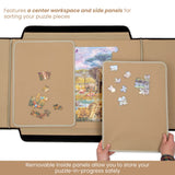 Bits and Pieces - 1000 Piece Size Porta-Puzzle Jigsaw Caddy - Puzzle Accessories - Puzzle Table - 22½" X 31½" Bits and Pieces